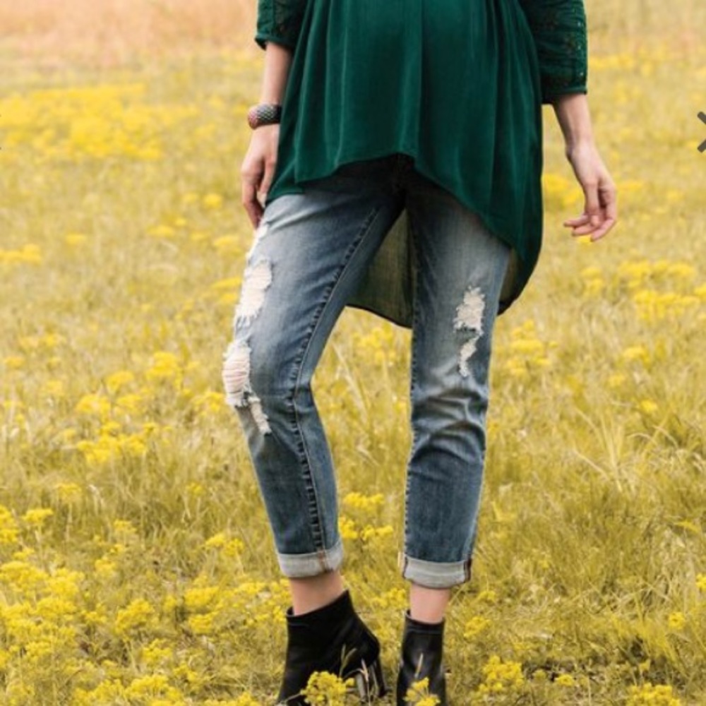 L.E.D for Pea in the Pod Distressed Jeans